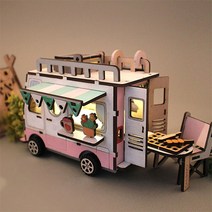 아이디몬 우드 DIY 캠핑카 (LDE램프 포함)