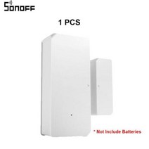 라앤모 스마트홈키트 SONOFF DW2 스마트 와이파이 자기 도어 윈도우 센서 알람 홈 자, 1PCS