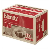 AGF Blendy Regular Coffee Drip Pack AGF 블렌디 레귤러 드립백 커피 모카 블렌드 100개입, 1개