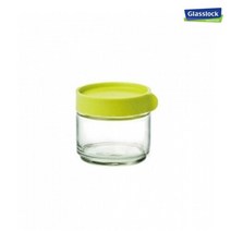 유리병 글라스락 블럭 캐니스터 원형 (미니)250ml, 1개, 1개