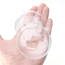 오꿈 투명공 플라스틱 투명캡슐 아크릴볼, 06 투명공 우주선  9cm - 5set, 1
