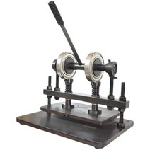 톰슨기 컷팅기 가죽 공예 엠보싱 커터기 소형 펀칭기, 260 x 160mm/최대 스트로크 12mm