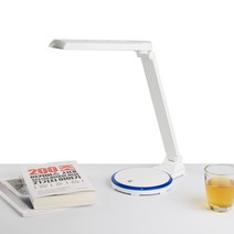 삼정 국내산 LED스탠드 SL-2300, 화이트/블루