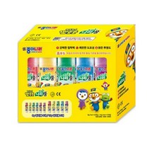 뽀로로8g15g컬러나라풀세트 종이나라