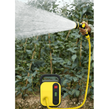 워터펌프 양수기 양수펌프 충전식 물펌프 급수기 텃밭, 48AH 배터리 듀얼 펌프 10m 튜브 워터