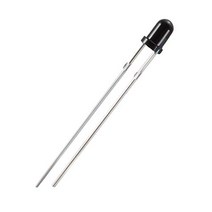 uxcell 100pcs 3mm 940nm Infrared Receiver Diode DC 1.2V LED IR Receiver Light Emitting Diodes Black, 1
