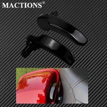 바이크 악세사리 용품 오토바이 튜닝 고글 러버덕 오리 가방 할리 안장 뚜껑 리프터 블랙 빌렛 알루미늄 투어링 일렉트라 글라이드 로드 킹 스트리트 FLHR FLTRX 201421, 없음