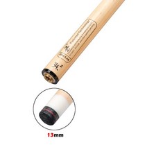 당구 큐대 3쿠션 고급 개인큐 탄소 섬유 샤프트 풀 큐 스틱 팁 용 조인트 총알 샤프트, 13mm3142