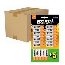 벡셀 알카라인 건전지 AA 14+5입 x 40개