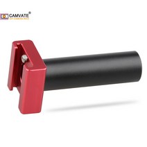 카메라 모니터/Led 조명/플래시 라이트/마이크 장착용 15mm 마이크로 로드 (2 인치) 가있는 CAMVATE 표준 콜드 슈 마운트 어댑터