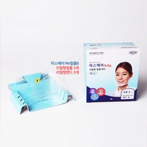 마스케어 M4 필름B 위생마스크필름 리필3매 고무밴드, 3개, 1박스