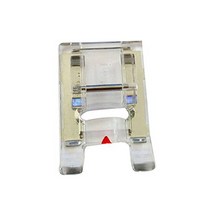 HONEYSEW Satin Stitch Foot F For Janome 9MM Sewing Machine, 1