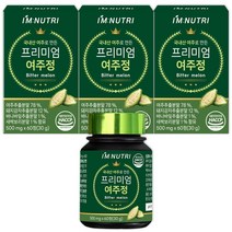 아임뉴트리 프리미엄 여주정 국내산 여주 돼지감자 인슐린 함초 겨우살이 바나바잎, 3개, 60정