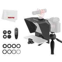AMBITFUL 리프터 키트 휴대용 Inscriber 휴대용 사전기 신기 비디오 리모컨이있는 전화 및 DSLR 녹화 용 (단일 프롬프트)