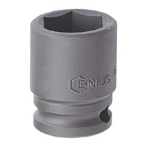 지니어스 1/2 육각 임팩소켓 복스알 34mm (200-8112)
