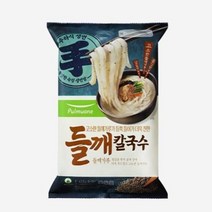 풀무원 들깨칼국수 412g (2인분) 얼큰한국물 쫄깃함 진한국물 존맛탱 한끼대용, 20개