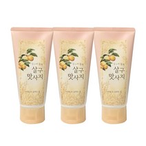 LG생활건강 온더바디 살구 스크럽 앤 클렌징 폼 120g x3개, 선택사항없음, 3개