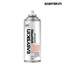 뉴 이지스킨 프리미엄 뿌리는 고무랩핑 스프레이 휠 자전거 도색 루프스킨 DIY 페인트, 유광, 화이트