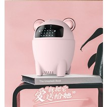 인공지능스피커 말하는 스피커 미니 인공지능 ai 스마트 블루투스 스피커 인공 음성 제어, 분홍색, 스피커