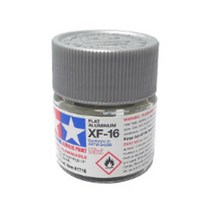 (81716) 타미야 아크릴 도료 XF-16 플랫 알루미늄 무광 10ml