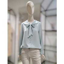 SI SI SI카_라 리본포인트 블라우스SGBAC2450 (P002692058)
