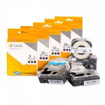 라벨테이프 카트리지 14mm 패턴 오피스 사무실 기업용 어린이집 학교 카르티지 호환, CW501(Romantic Sakura)