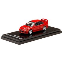 Hobby JAPAN 하비 재팬 HJ64011CR 1/64 미츠비시 랜서 GSR 에볼루션IV CN9A 커스텀 버전 팔머 레드 [다이캐스트 미니카], 단일