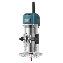 루터기 나무 목공구 홈파기 목재 라우터 전기 트리머 800W/2000W 목공 밀링 조각 슬로팅 트리밍 기계 핸드카빙 도구 Diy, 한 세트 알루미늄 상자, 800W