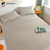 복나이트 쿨매트 냉감패드 침대매트 패밀리여름침대쿨패드 여름이불면패드 쿨링매트, 180*200cm, 밝은 회색