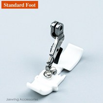 Overlock 재봉틀 부품 용 플라스틱 노루발 JUKI MO-2500 3300 3600 3900 6700 6900 숄더 스트랩 호환 만들기, [01] Standard Foot
