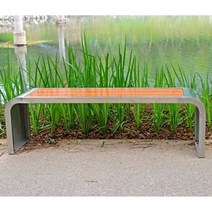 쇼핑몰 커뮤니티 긴벤치 스테인리스 공원벤치 정원, 아연도금 시트 벤치 2