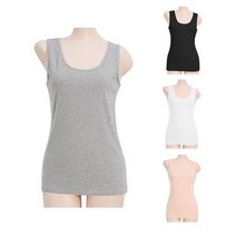 [피턴진] SUU8094 여자면스판기본나시