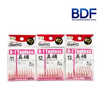 월척 WF-16 참돔바늘 A-1 TOPLESS 원투낚시 자작 감성돔 돌돔 참돔 채비 지누