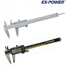 이엑스파워 디지털 버니어 캘리퍼 버니아 캘리퍼스 버어니어 버냐 노기스 EVC-150 EDC-150, EVC-150(수동)