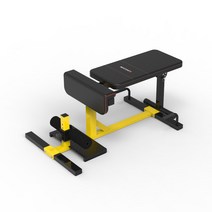 스쿼트머신 1832 프리미엄 스쿼트 싯업 힙업 운동기구, 단품