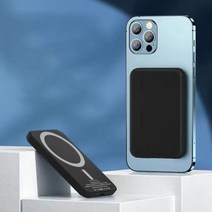 휴대용 캠핑용 차박 발전기 Magsafe 10000mAh 보조베터리 마그네틱 무선 외부 배터리 팩을 13 12 13프로 12프로 Max, CHINA