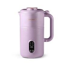 두유 두부 제조기 죽 건강식 다이어트식 제조기 220v 메이커 스마트 블렌더 콩 256, 600ml 보라색, 에게