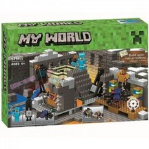 레고호환 마인크래프트 엔더드래곤 21117 마이크로월드 632pcs, 얼티밋 피날레