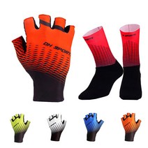 DH 스포츠 자전거 반장갑, 레드