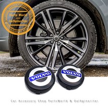 볼보 휠캡 순정타입 타이어 밸브캡 XC40 XC60 XC90, A02.휠캡-실버