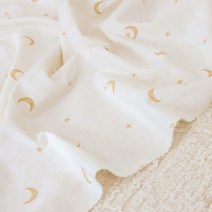 바미블랑 린넨 코코 블랭킷 아기 속싸개 담요 여름 사계절, 별달나염