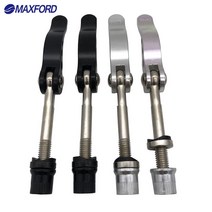 MAXFORD-퀵 릴리스 나사 볼트 M8 자전거 시트 포스트 클램프 레버 꼬치 사이클링 부품 도구 50/55/60/65/75, 08 M8x65mm Black color