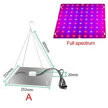 US EU 플러그 전체 스펙트럼 LED 식물 빛 220V 꽃 성장 조명 묘목 용 피토 램프 Fito 수경 텐트, [01] 45W, [01] US Plug
