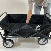 원터치 접이식 캠핑웨건 다용도 웨건 감성 캠핑용 캐리어 카트 왜건 5종, 레드, 1개