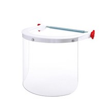 헬멧 스프링 부착 안면 보호 투명 보안면 분진 광산 농약살포 페인트 벌목 가공업 화공약품
