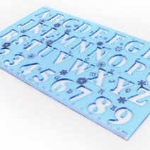 숫자 사칙 특수 문자 소문자 대문자 알파벳 모양자