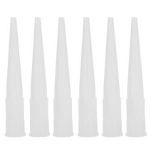 30pcs 코킹 노즐 플라스틱 유리 접착제 노즐 실란트 실리콘 코킹 팁 코킹 노즐, 한개옵션0