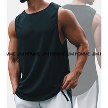 JIM HOMME 메쉬 남자 운동 기능성 헬스나시 민소매