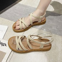 나미나라 편한 여름 캐주얼 휴양지 코디신발 여성원피스신발 바닷가 우먼 휴가