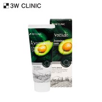 3W CLINIC 아보카도 클렌징 폼 100ml, 1개